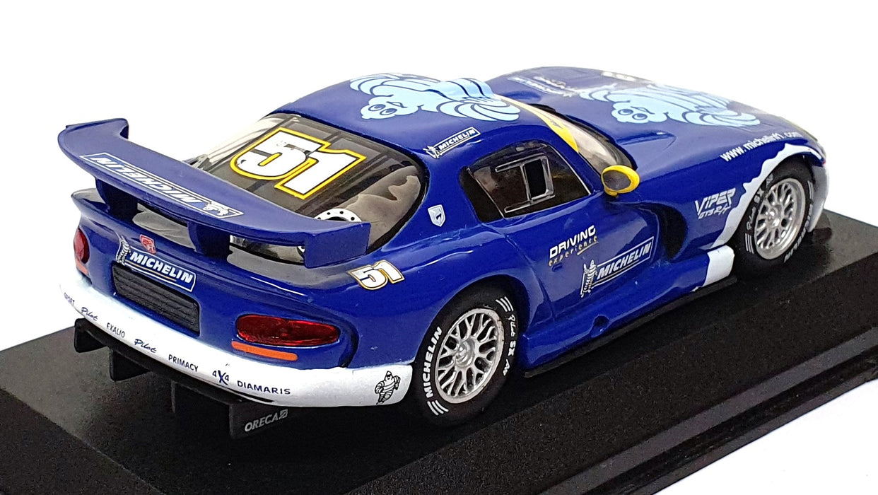 Altaya 1/43 Scale DV051 - Dodge Viper Driving Experience Michelin - Blue