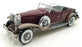Franklin Mint 1/24 Scale 51225C - 1930 Duesenberg J Derham Tourster - Red/Beige
