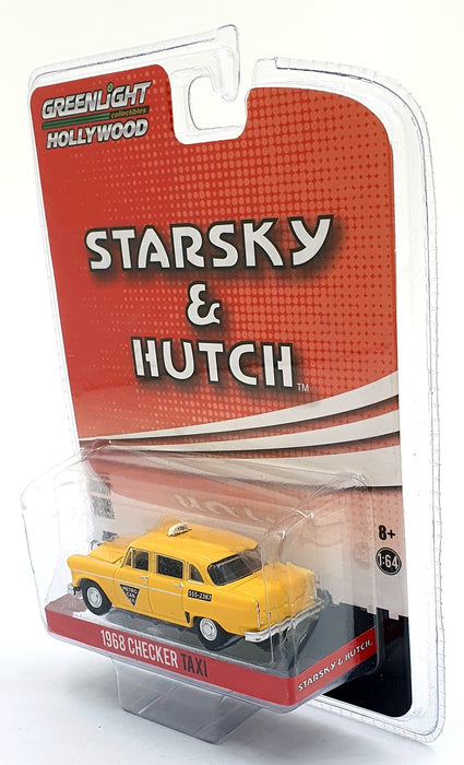 Greenlight 1/64 Scale 44855-C - 1968 Checker Taxi - Yellow