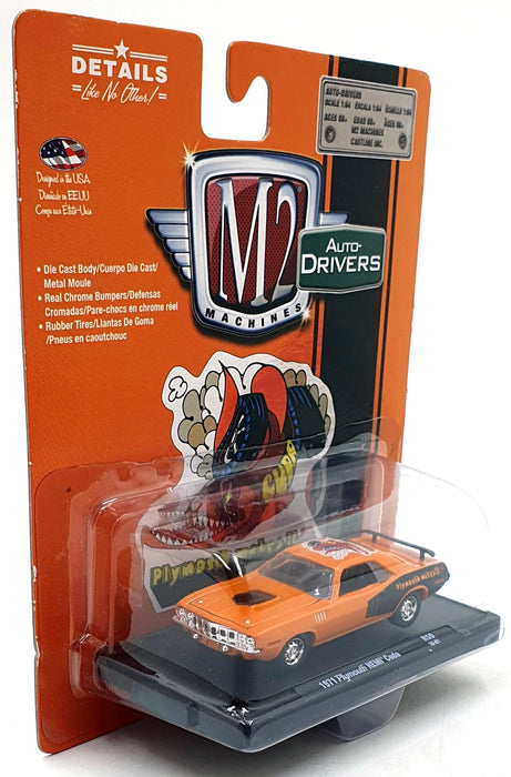 Castline M2 Machines 1/64 Scale R50 - 1971 Plymouth HEMI Cuda - Orange