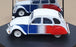 Vitesse 1/43 Scale Diecast VCC084 - 1986 Citroen 2CV Cocorico - White