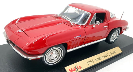 Maisto 1/18 Scale Diecast 31640 1965 Chevrolet Corvette Stingray Red
