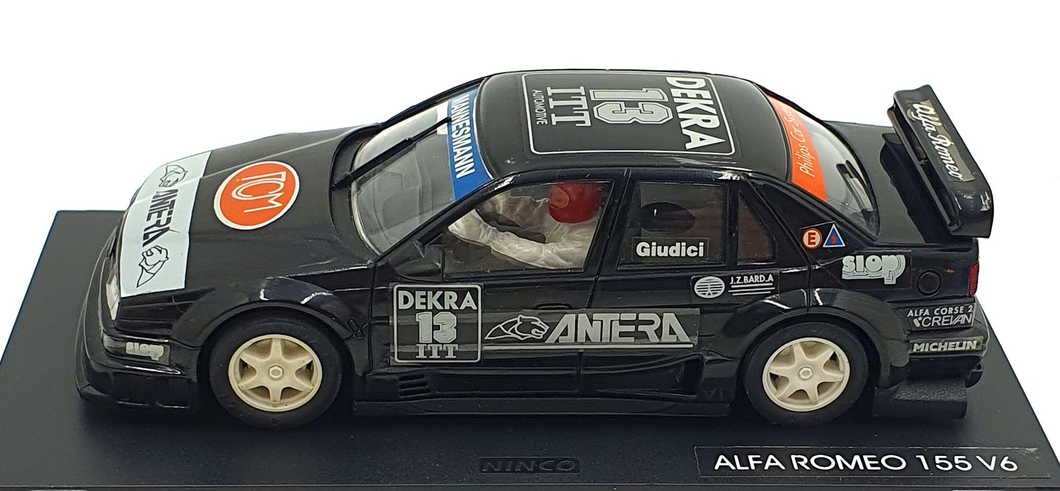 Ninco 1/32 Scale Slot Car 50104 - Alfa Romeo 155 V6 Ti #13 Black