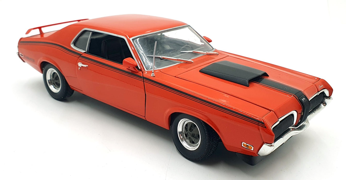 Welly 1/18 Scale Diecast 16126R - 1970 Mercury Cougar Eliminator - Red