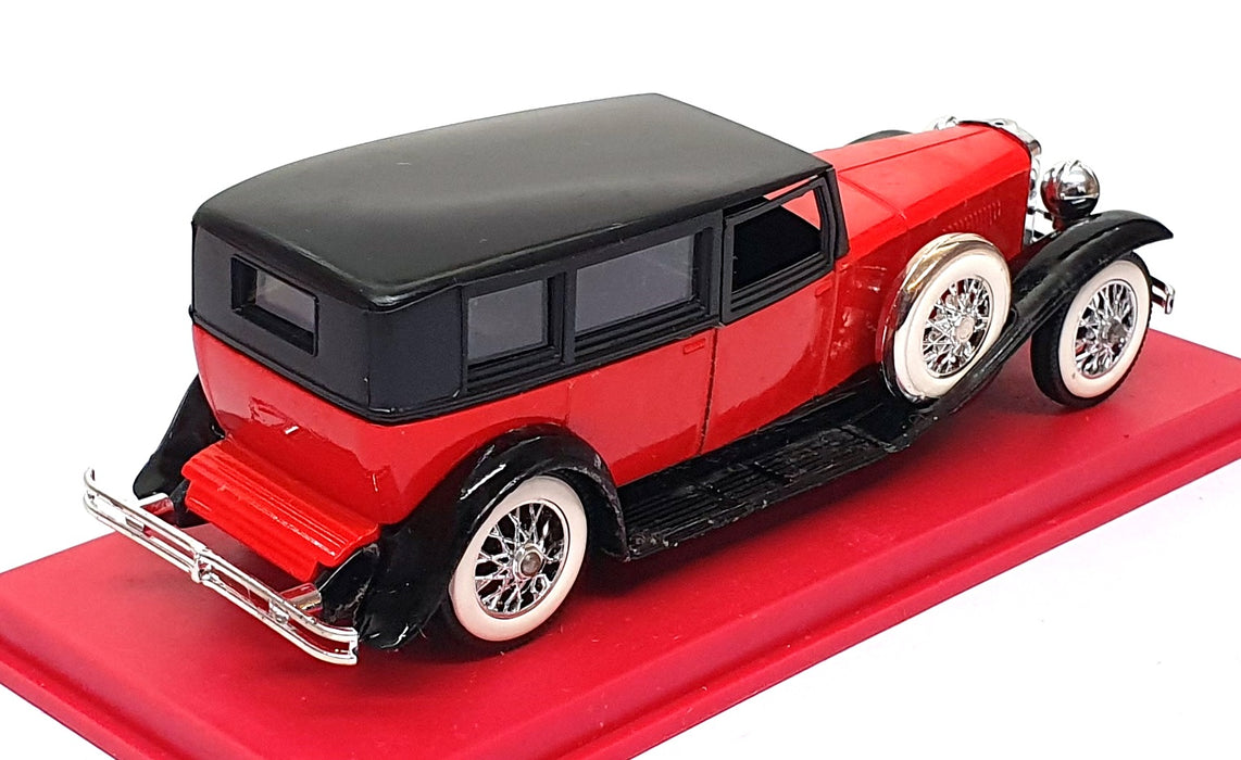 Solido 1/43 Scale Diecast 156 - 1931 Duesenberg Type J - Red/Black