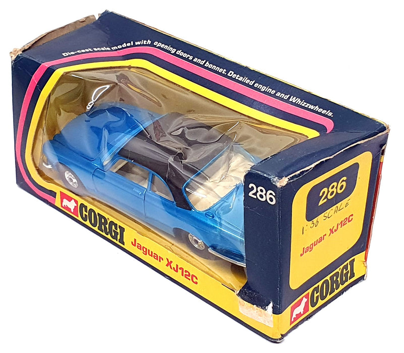 Corgi Original Diecast 286 - Jaguar XJ12C - Met. Blue/Black
