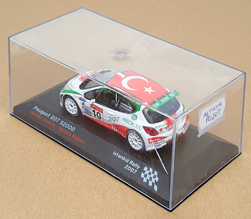 Altaya 1/43 Scale PG207 - Peugeot 207 S2000 #10 Istanbul Rally 2007