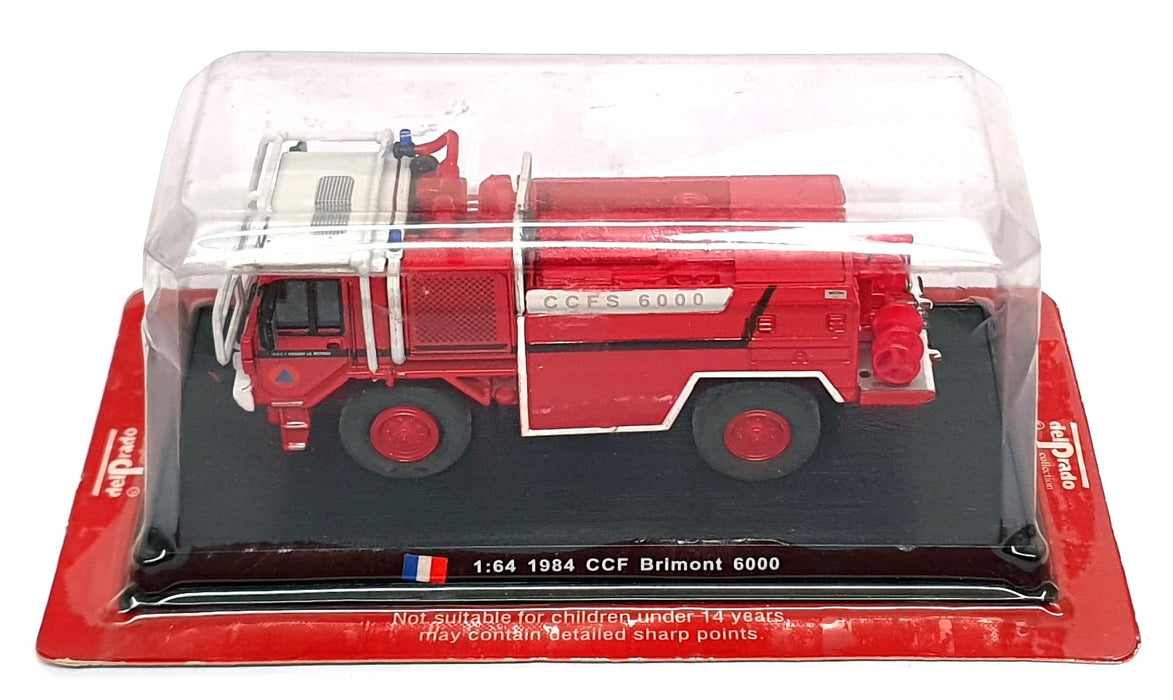 Del Prado 1/64 Scale FEN73 - 1984 Brimont 6000 CCF Fire Engine - Red