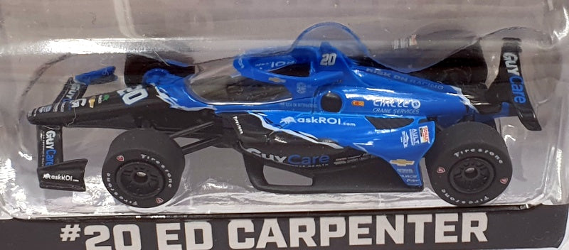 Greenlight 1/64 Scale 11603 NTT Indycar Series #20 E. Carpenter - Blue/Grey