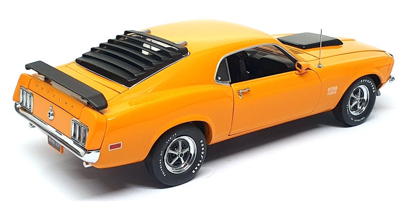 Franklin Mint 1/24 Scale B11E846 - 1970 Ford Mustang Boss 429 - Orange
