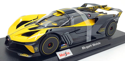 Maisto 1/18 Scale Diecast 46629 - Bugatti Bolide - Yellow/Black