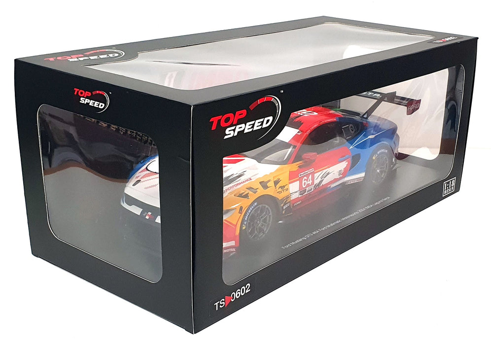 Top Speed 1/18 Scale Resin TS0602 - Ford Mustang GT3 #64 IMSA Laguna Seca 2024