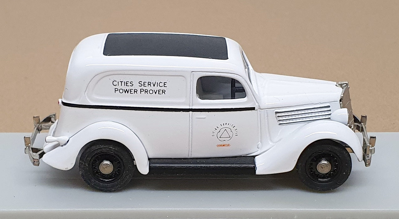 Rextoys 1/43 Scale No. 45 - 1935 Ford Van Cities Service Power Prover - White