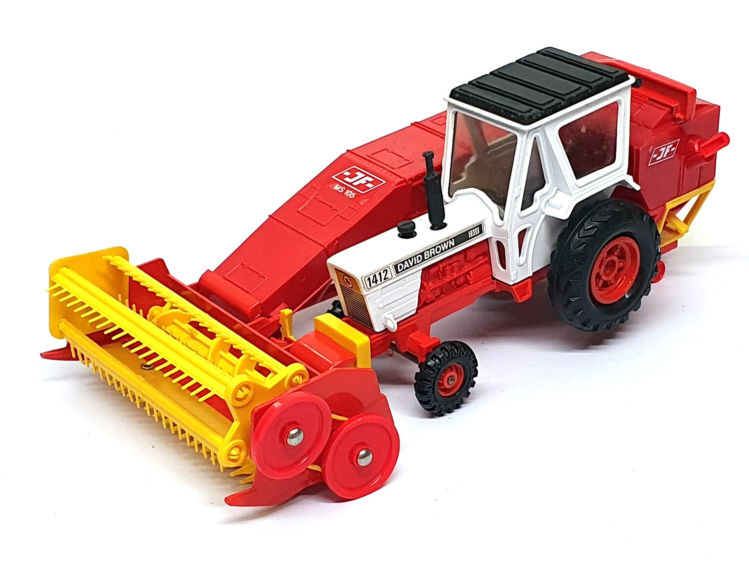 Corgi Diecast 1112 - David Brown Tractor Combine Harvester - Red/White/Yellow
