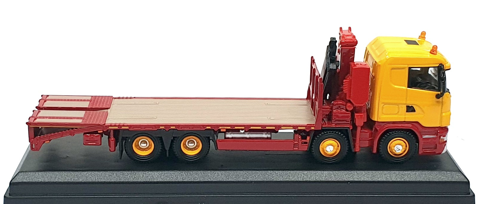 Oxford Diecast 1/76 Scale 76SCL005 - Scania Crane Lorry - Yellow