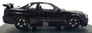 Solido 1/18 Scale S1804311 1999 Nissan Skyline GT-R (R34) Ztune Midnight Purple
