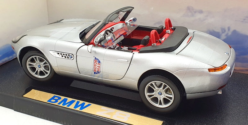 Motor Max 1/18 Scale Diecast 73106 - BMW Z8 Roadster - Silver