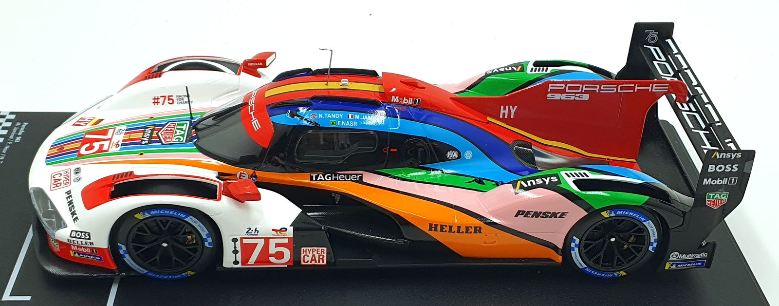 IXO 1/18 Scale LEGT963-LM001 - Porsche 963 #75 24Hr LM 2023