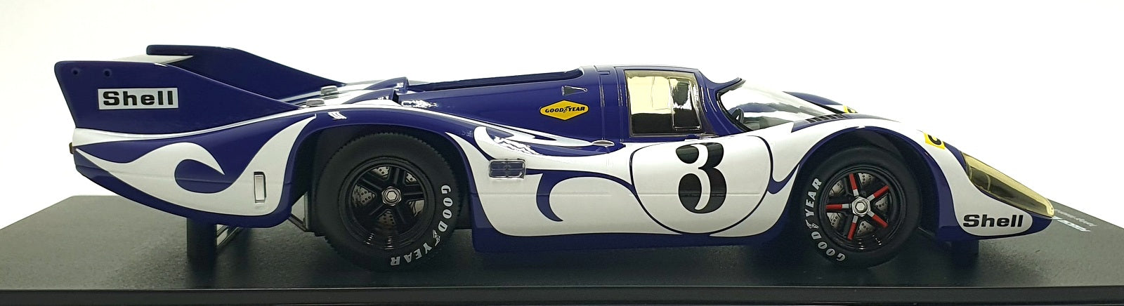 Werk83 1/18 Scale Diecast W18034003 - Porsche 917 Long Tail #3 Training LM 1970