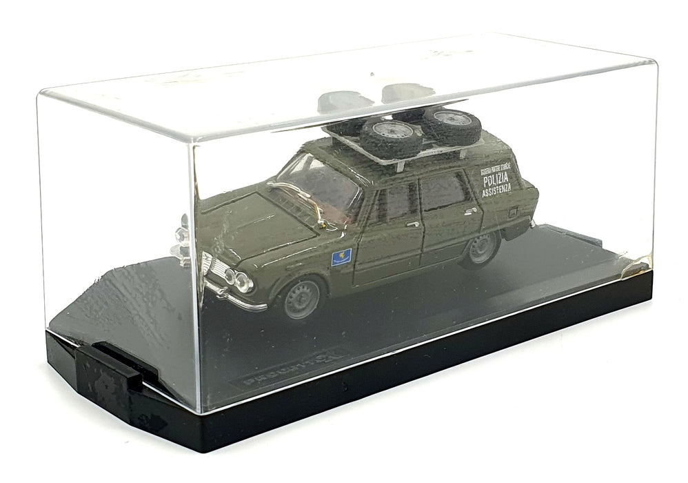 ProgettoK 1/43 Scale PK 173 Alfa Romeo Giuilia SW "Assistenza" Polizia - Green