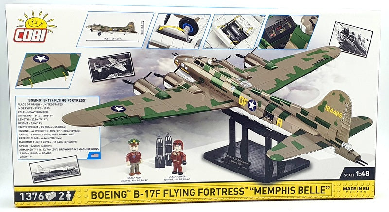 Cobi Bricks 1/48 Scale 5749 - Boeing B-17F Flying Fortress "Memphis Belle"