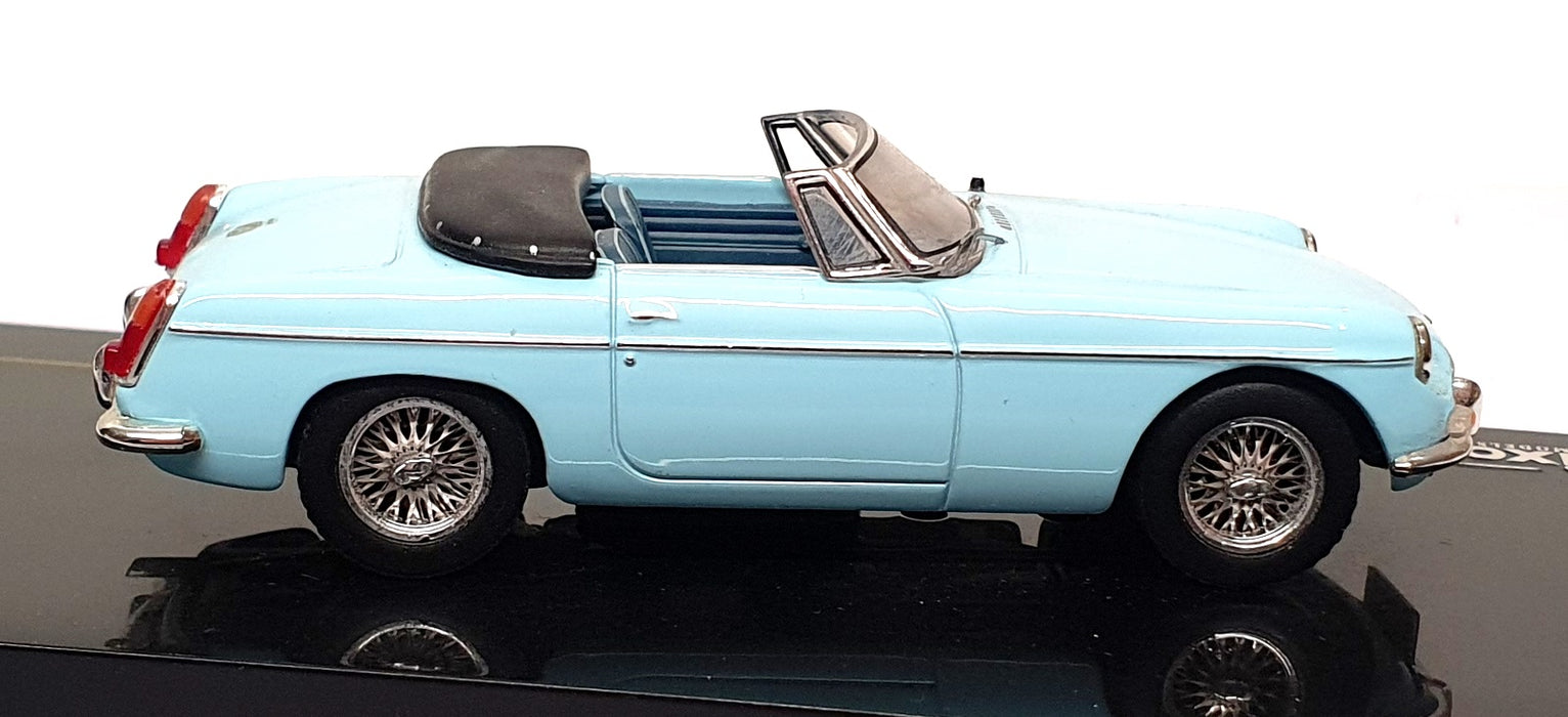 Ixo Models 1/43 Scale Diecast CLC230 - 1964 MGB Cabriolet L - Lt. Blue