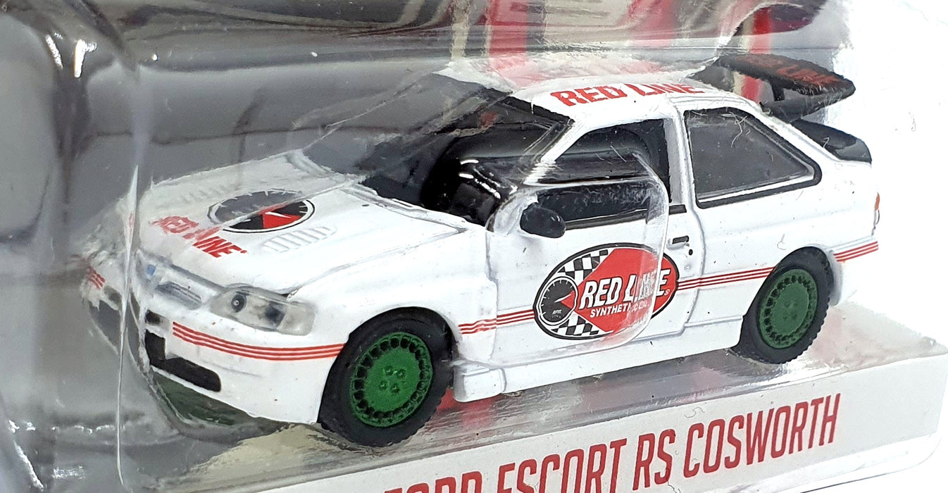 Greenlight 1/64 Scale 41140-E - 1995 Ford Escort RS Cosworth - Red Line CHASE