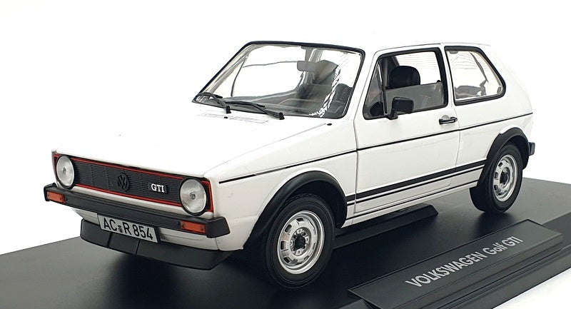 Norev 1/18 Scale Diecast 188484 1976 Volkswagen Golf GTI White