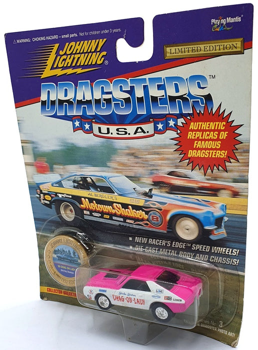 Johnny Lightning 1/64 Scale 320-130 Dragsters USA '69 Drag-On Lady - S. Shahan