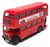 EFE 1/76 Scale 101006S - AEC Regent London Bus R406F (Fisherman's Friend) Red