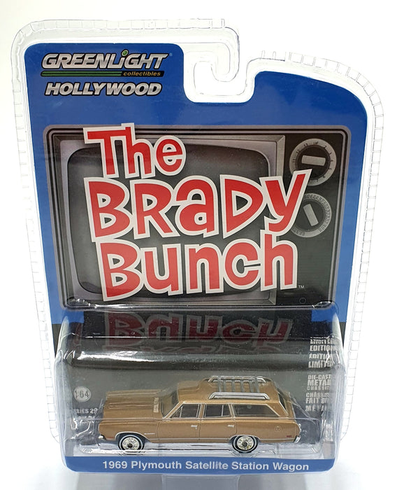 Greenlight 1/64 Scale 44890-B - 1969 Plymouth Satellite Station Wagon - Bronze