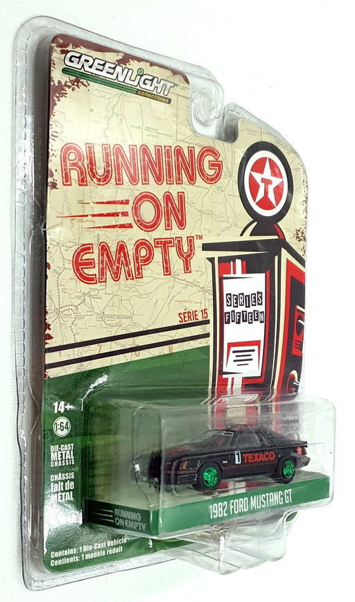 Greenlight 1/64 Scale 41150-C - 1982 Ford Mustang GT #1 - Chase