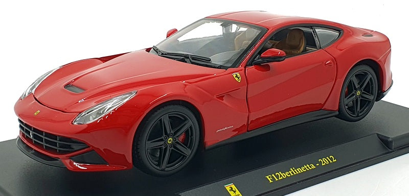 Burago 1/24 Scale Diecast 191223H - 2012 Ferrari F12 Berlinetta - Red