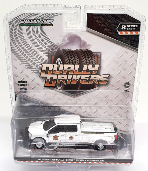 Greenlight 1/64 Scale 46080-D 2017 - Ford F-350 Dually Michigan Police Truck