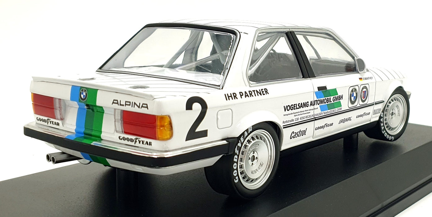 Minichamps 1/18 Scale 155 862602 BMW 325i Vogelsang Automobile Eifelrennen '86