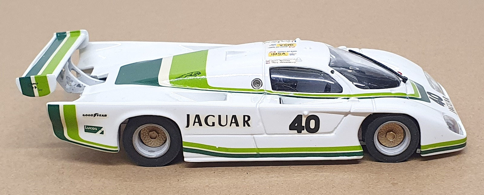Gems & Cobwebs 1/43 Scale GCLM1 - Jaguar XJR 5 #40 Le Mans 1984 - White