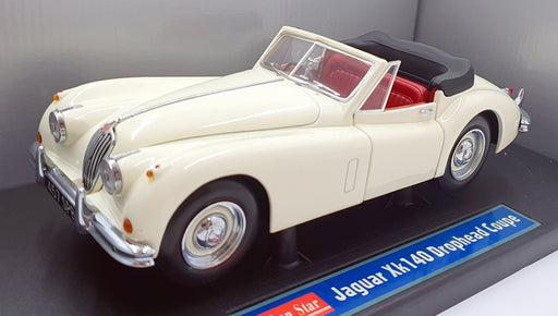 Sun Star 1/18 Scale 2803 - Jaguar XK140 Drophead Coupe - White
