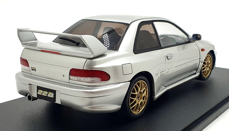 Solido 1/18 Scale S1807408 - 1998 Subaru Impreza 22B - Silver