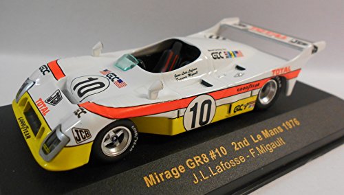 Ixo 1/43 Scale LMC063 - Mirage GR8 #10 2nd Le Mans 1976 J.L.Lafosse