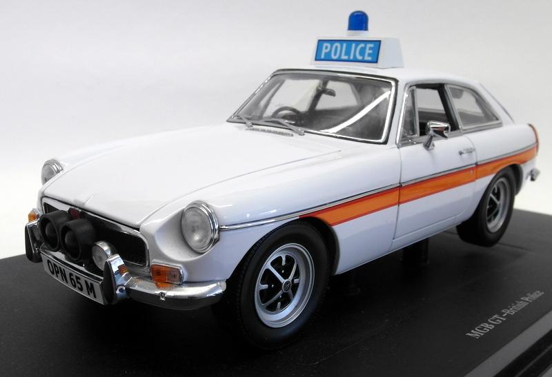 Universal Hobbies 1/18 scale Diecast 4452 - MG MGB British Police car