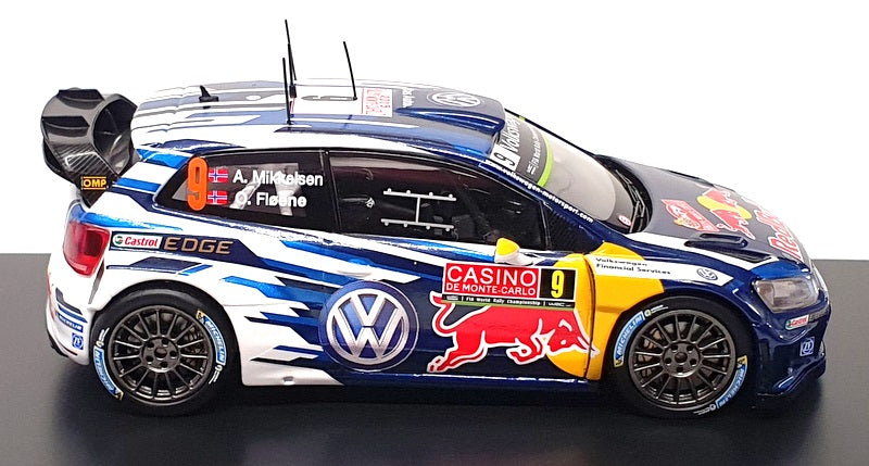Unbranded 1/43 Scale UB109 - Volkswagen Polo R WRC #9 Mikkelsen/Floen