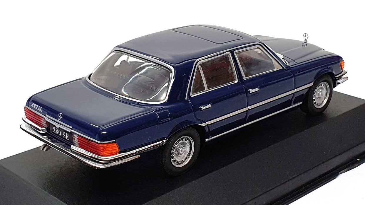 Altaya 1/43 Scale Diecast AT4321 - 1972 Mercedes Benz 280 SE - Blue