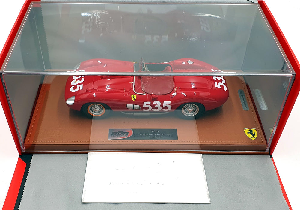 BBR 1/18 Scale Resin BBRC1807V - Ferrari 315 S Mille Miglia 1957 #535