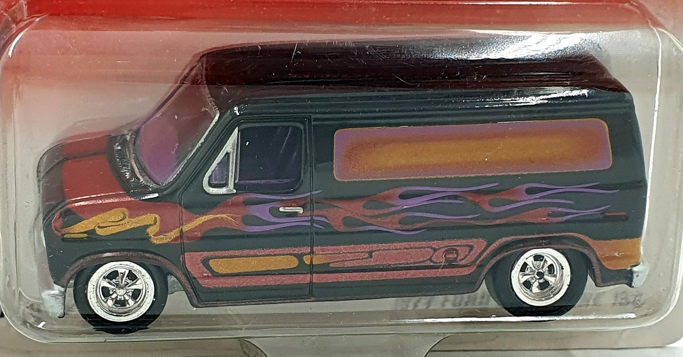 Johnny Lightning 1/64 360-01 Boogie Vans 1977 Ford Econoline 150 - Black
