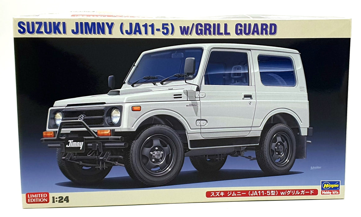 Hasegawa Kits 1/24 Scale 20650 - Suzuki Jimny (JA11-5) w Grill Guard
