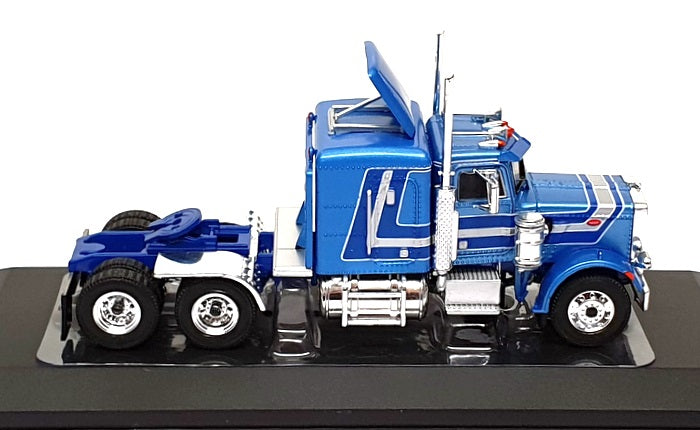 Ixo Models 1/64 Scale 64TR010B - 1973 Peterbilt 359 Truck - Met. Lt. Blue