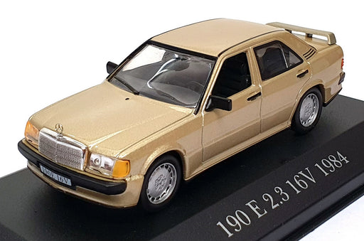 Altaya 1/43 Scale A7806 - 1984 Mercedes Benz 190 E 2.3 16V - Gold