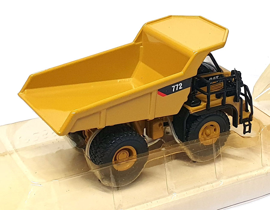 Norscot 1/87 Scale Diecast 55261 - CAT 772 Off-Highway Truck - Dk. Yellow