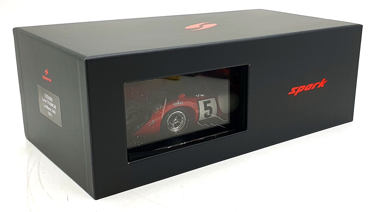 Spark 1/18 Scale 18S688 - Lola T70 MK3B #5 Le Mans 24h 1971