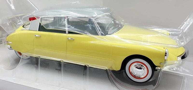 Norev 1/18 Scale 181762 - Citroen DS 19 1960 Yellow With Caravan Digue